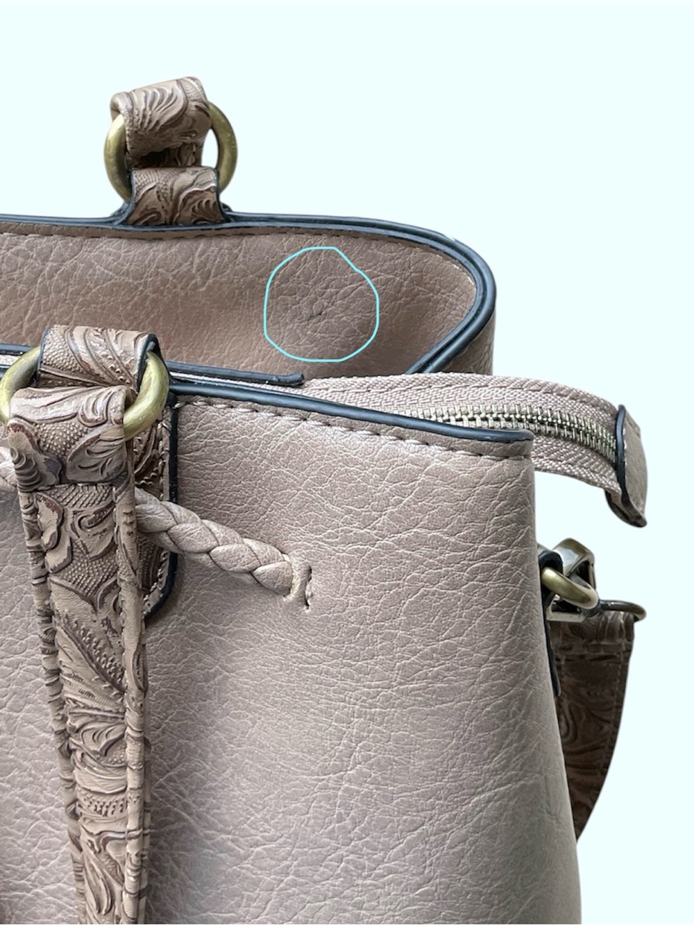 Beige Handbag - Picture 8 of 8
